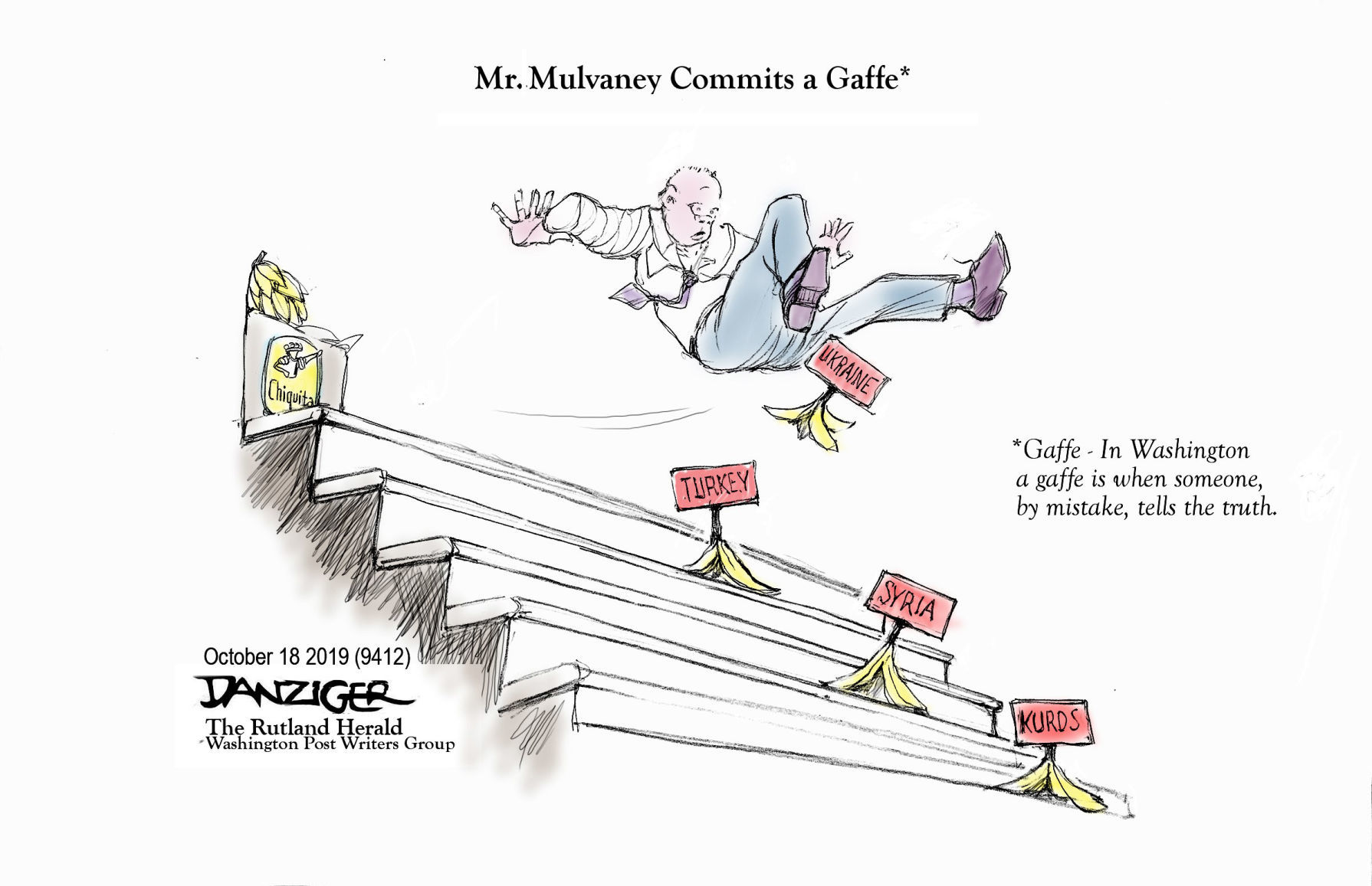 Jeff Danziger cartoon